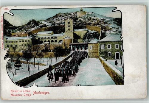 Cetinje Kloster Winter