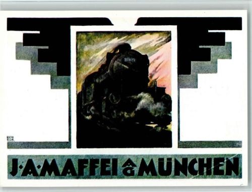 Maffei Gebirgslokomotive Gt 2x4/4 - Nr. 73 aus der Kassette 96 Histor. Lok-Postkarten