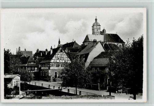 Dettelbach Gasthaus u. Bäckerei, gute Erhaltung AK