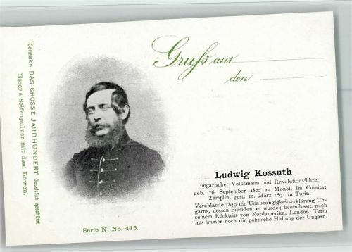 Das große Jahrhundert Serie N Nr. 445 - Ludwig Kossuth - Revolutionsführer