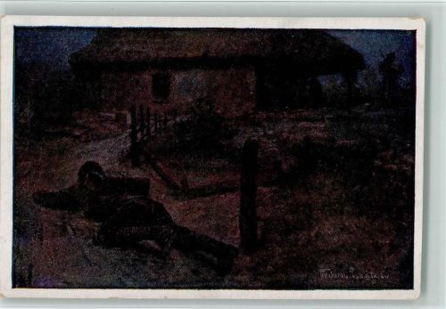 WK I sign Jung - Rotes Kreuz Kriegsfürsorgeamt Nr. 435 - Sprengbüchse am Rücken