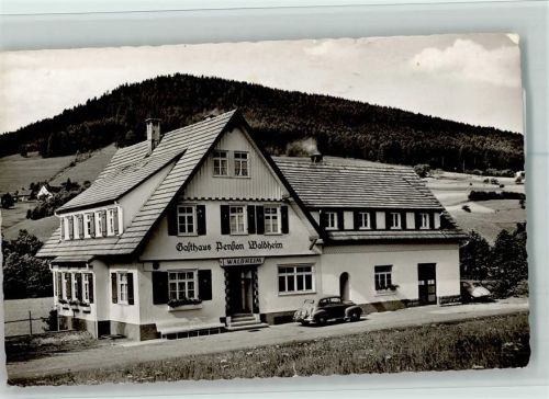 Tonbach 1956 Gasthaus zum Waldheim, AK