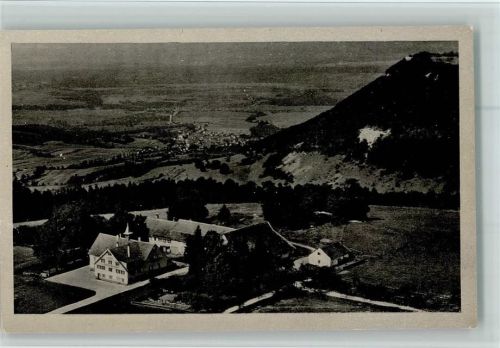 Weilheim 1950 Luftbild Strähle Nr. 24219/pC/AD 39 - Erholungsheim Diepoldsburg