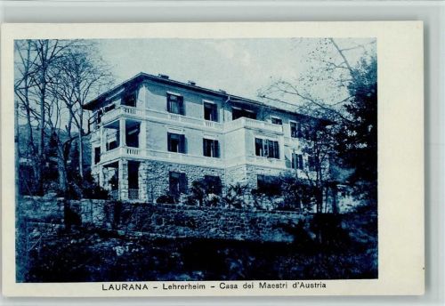 Lovrana Laurana 1930 - Lehrerheim