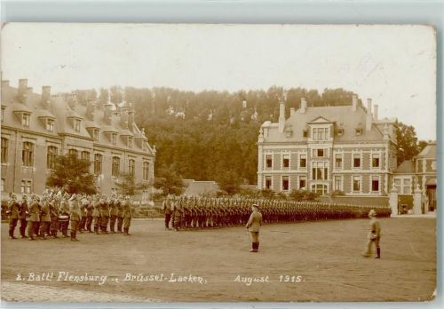 Flensburg 2. Batt. Flensburg Brüssel-Laeken