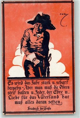 1918 Künstlerkarte sign. AK