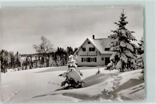 Nußbach Naturfreundehaus Hirzwald Winter