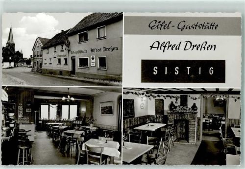 Sistig Eifel-Gaststätte Alfred Dreßen
