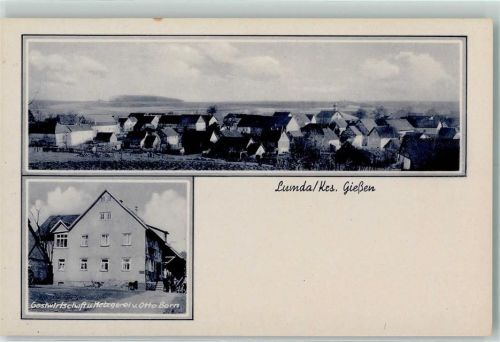 35305 W6310 Lumda - Gastwirtschaft Metzgerei v. Otto Born