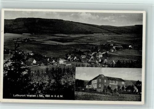 64689 W6149 Wahlen , Odenw 1950 - Gasthaus Zum Weißen Roß , gute Erhaltung AK
