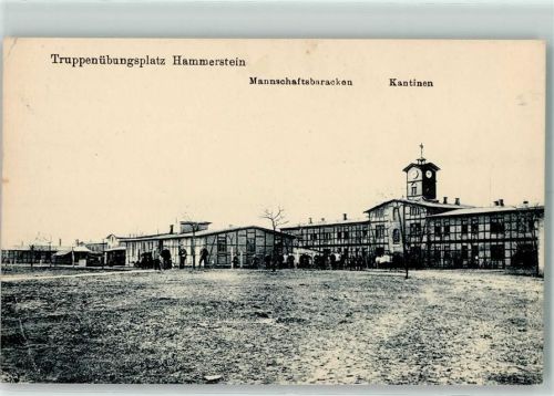 Hammerstein Czarne - Truppenübungsplatz Mannschaftsbaracken Kantinen
