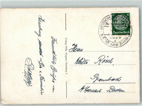 Monte Sarmiento Kraft Durch Freude 14.8.1937
