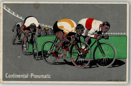 1918 Radrennen AK