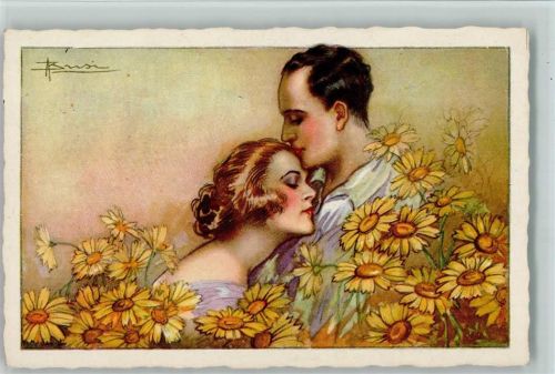 Liebespaar AK Busi, A. 1926