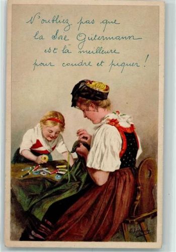 Werbung Gütermann Garne Handarbeit AK