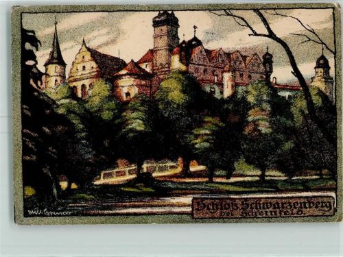 91443 W8533 Scheinfeld - Schloss Schwarzenberg