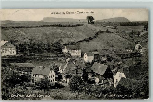 Schöna Blick nach dem Grund