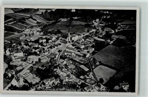 94078 W8393 Freyung , Niederbay - Fliegeraufnahme