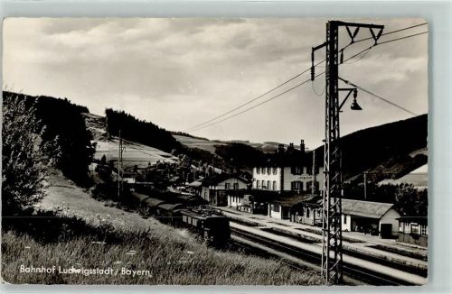Ludwigsstadt Bahnhof Eisenbahn