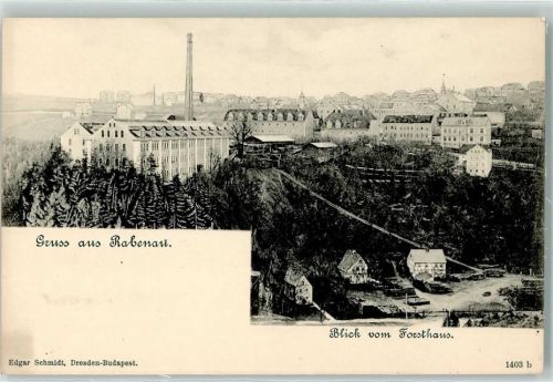 01734 O8222 Rabenau , Sachs - Forsthaus