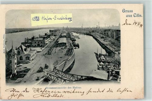 Köln Altstadt-Süd 101 1898 Hafen