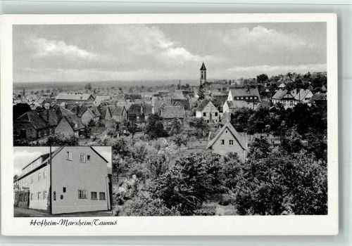 Hofheim Ortsansicht und Gasthaus Zum Adler 2-Bildaufnahme
