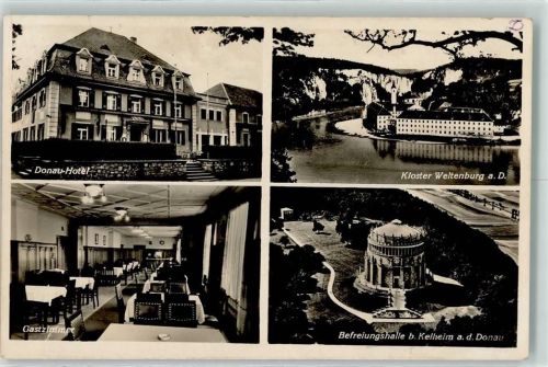 Saal WK II Donau-Hotel Gastraum Befreiungshalle Kloster Weltenberg