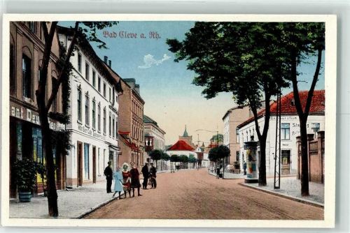 Kleve Cafe Litfaßsäule Gasthaus