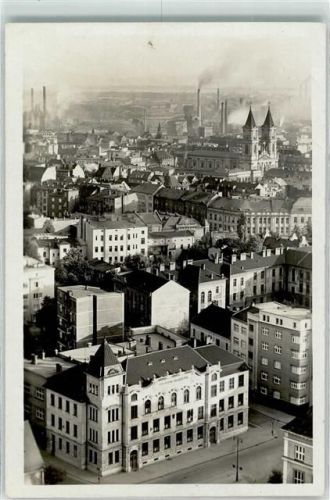 Ostrava WK II Stempel Fabrik Rauch Schornstein