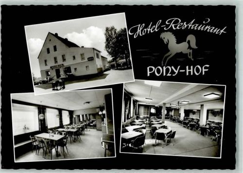 Pressath Hotel-Gasthaus Pony-Hof Speisesaal Pony