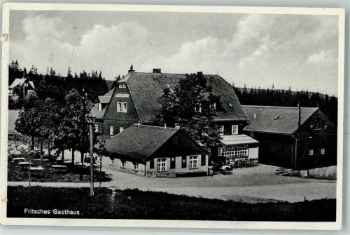 Oberbärenburg Fritsches Gasthaus Bes Gust. Hickmann