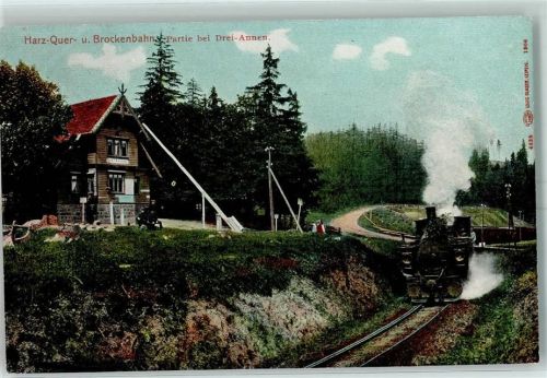 Drei Annen Hohne Harz-Querbahn Partie bei Drei-Annen