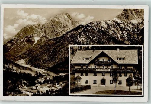 Hinterriß Hotel Zur Post Gasthof Griessenböck