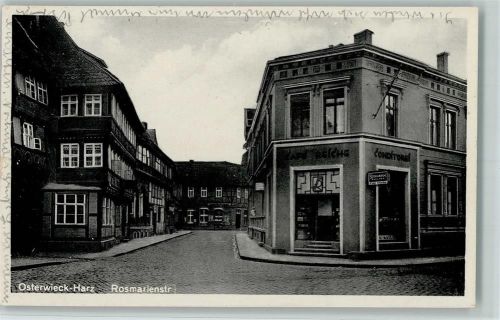 Osterwieck 1933 Rosmarienstraße , Konditorei AK