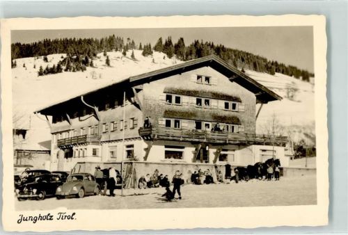 Jungholz Winter VW Käfer Ski