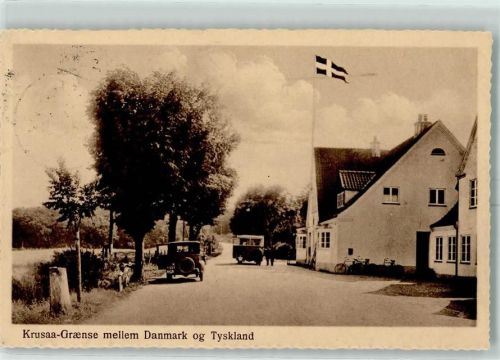 Krusa Krusau - Krusaa-Graense mellem Danmark og Tyskland
