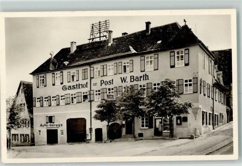 Waldenbuch Gasthof Zur Post W. Barth