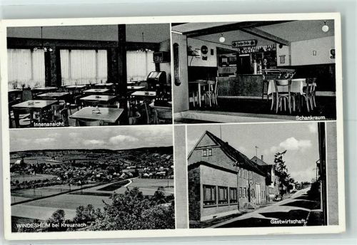 Windesheim Gasthaus zur Stadt Bingen Schankraum