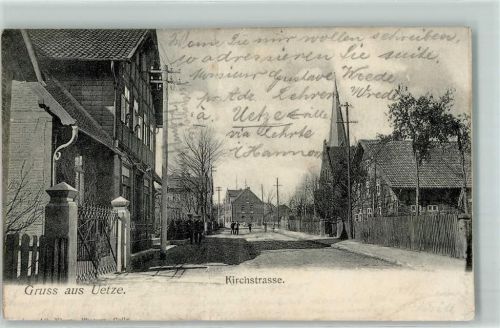 31311 W3162 Uetze 1905 Gebrauchsspuren Kirchstraße