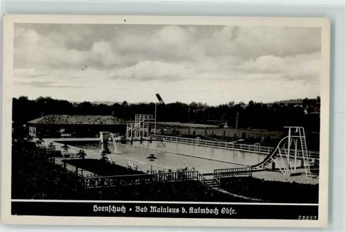 Mainleus WK II Schwimmbad Wasserrutsche