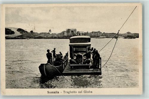 Traghetto sul giuba Fähre