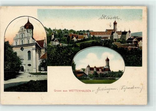 Wettenhausen 1909 Kloster Wettenhausen Klosterkirche