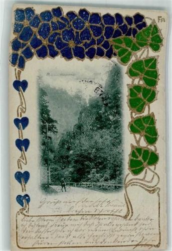 Höllental 1901 Jugendstil