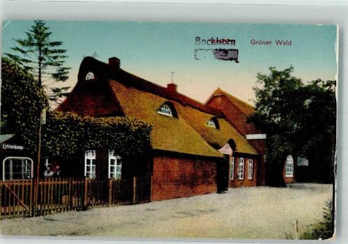 Bockhorn 1918 Gasthaus Grüner Wald