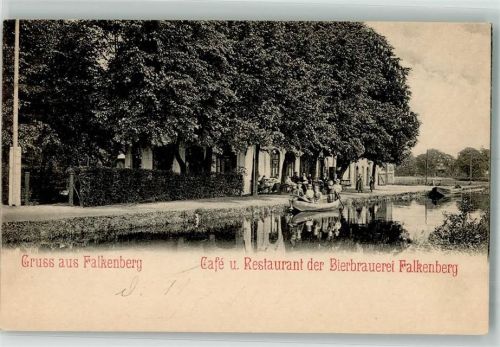 04895 O7900 Falkenberg , Elster - Cafe Gasthaus der Bierbrauerei
