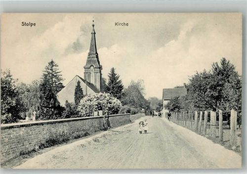 Stolpe Dorf Kirche