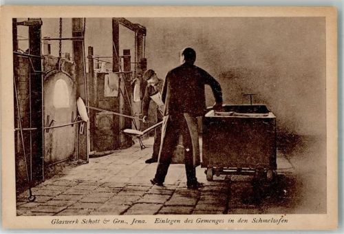 Jena Glaswerk Schott , Schmelzofen Optische Industrie Nr. 1