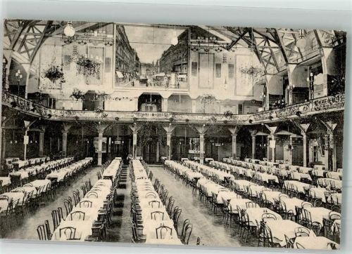 Wien 1909 Gasthaus Weigl Dreher-Park Katharinen-Festhalle