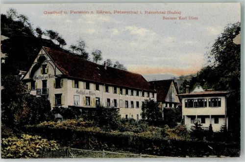 Bad Peterstal Gasthaus Pension zum Bären