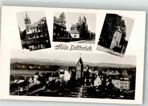50667 W5000 Köln Dellbrück 905 - Kirche Pfarrhaus